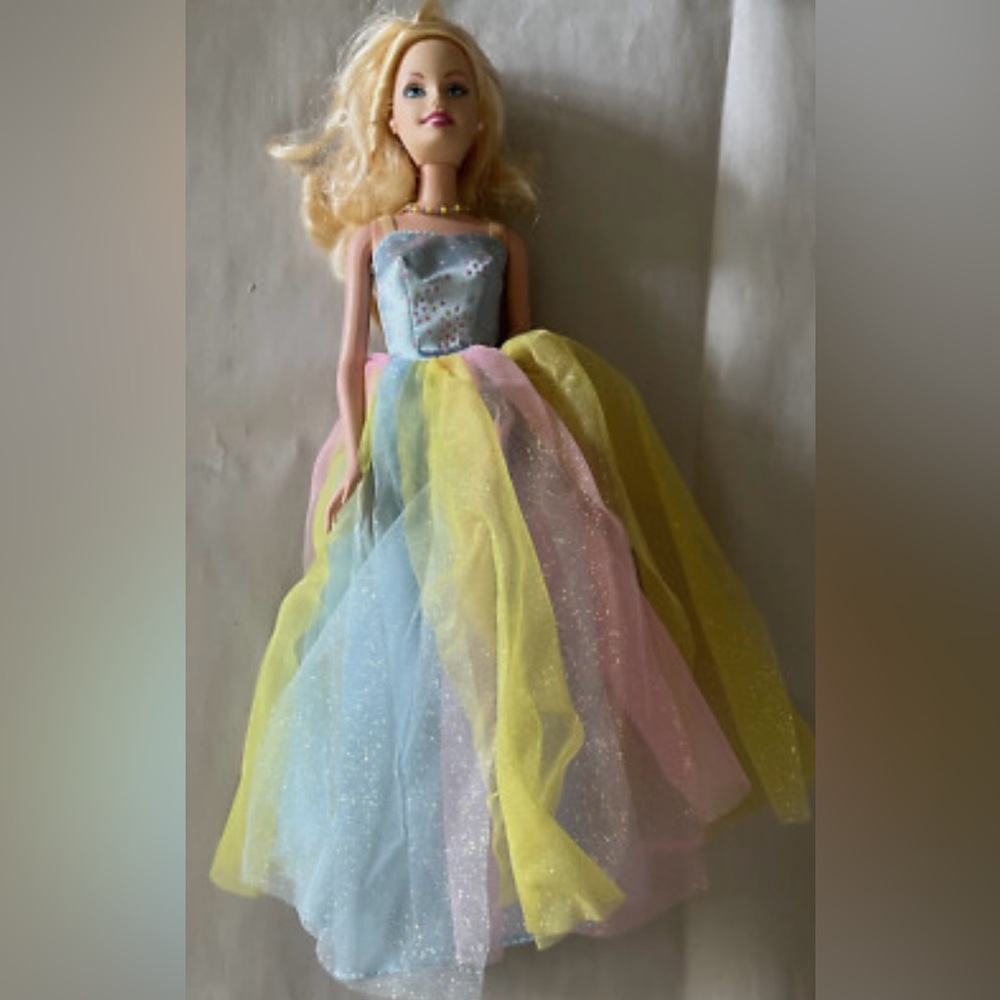 Colorful Doll with Sparkling Dress